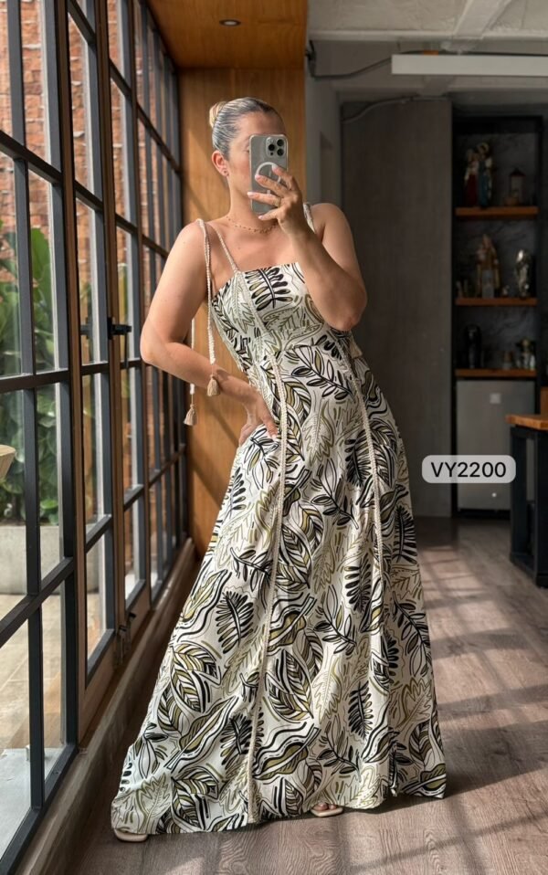 Vestido aura natural